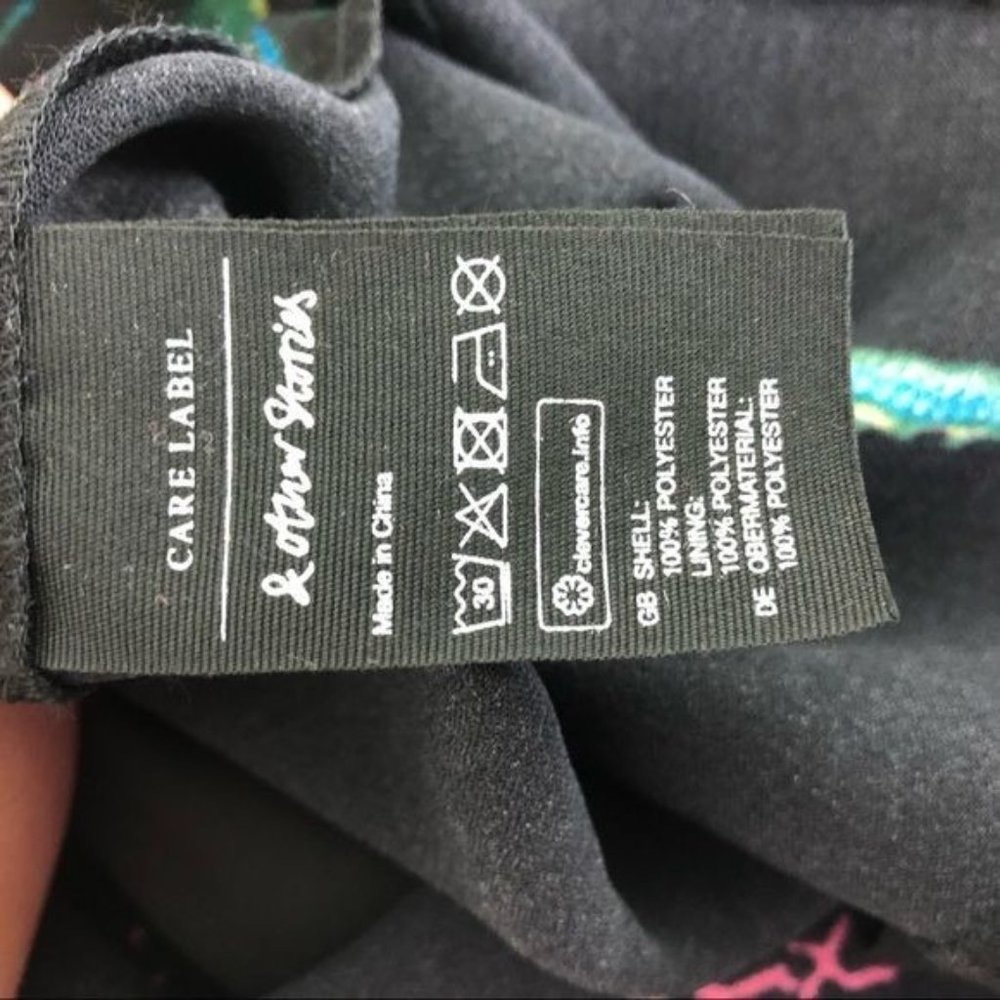 & Other Stories Oil Spill Dress Pencil Color Spill - Picture 10 of 10